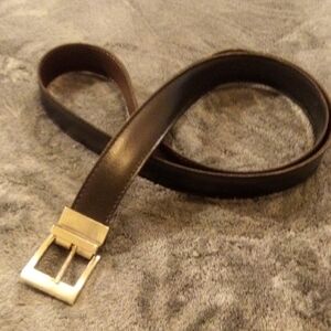 Men's Brown Leather Belt